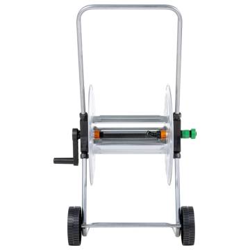 Hose Reel Cart for 80m 1/2" or 50m 3/4" Hose - Durable & Compact