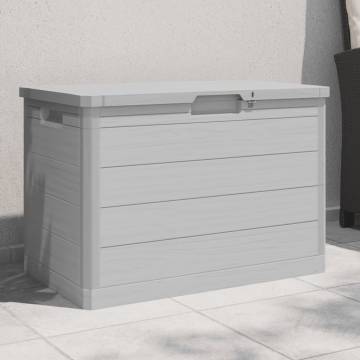 Outdoor Cushion Box Grey - 77.5x44.5x53 cm | Hipomarket