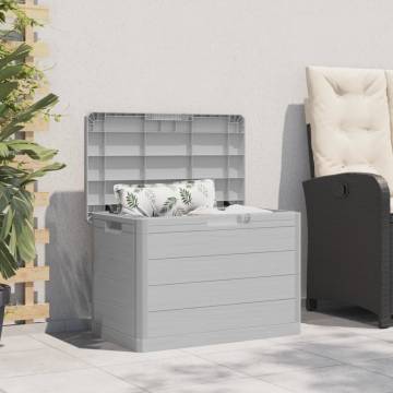 Outdoor Cushion Box Grey - 77.5x44.5x53 cm | Hipomarket