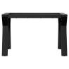 Durable Cast Iron Y-Frame Coffee Table Legs - 60x40x38 cm