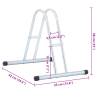 Bicycle Stand for 1 Bike - Durable Galvanised Steel | HipoMarket