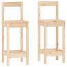 3 Piece Bar Set - Solid Wood Pine | Buy Online at Hipomarket