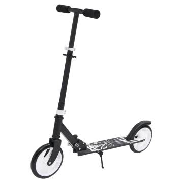 2-Wheel Children Scooter with Adjustable Handlebar - Black