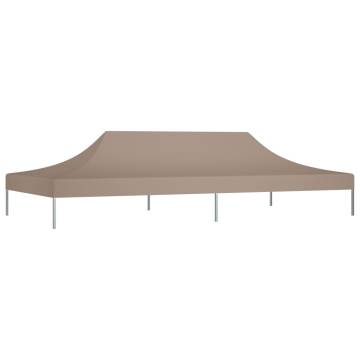 Party Tent Roof 6x3 m Taupe - Durable & UV Resistant