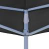 Party Tent Roof 2x2 m Black - Durable & UV Resistant