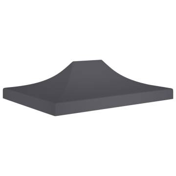 Party Tent Roof 4.5x3 m Anthracite - Durable & UV Resistant