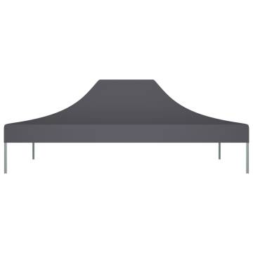 Party Tent Roof 4.5x3 m Anthracite - Durable & UV Resistant