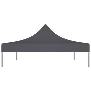 Party Tent Roof 4.5x3 m Anthracite - Durable & UV Resistant