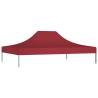 Burgundy Party Tent Roof 4.5x3 m - Durable & UV Resistant