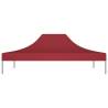 Burgundy Party Tent Roof 4.5x3 m - Durable & UV Resistant