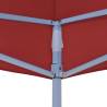 Burgundy Party Tent Roof 4.5x3 m - Durable & UV Resistant