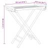 Folding Tray Table 70.5x42.5 cm Bamboo - Stylish & Portable