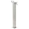 Garden Water Column Stainless Steel Square 95 cm | HipoMarket