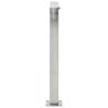 Garden Water Column Stainless Steel Square 95 cm | HipoMarket