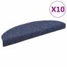 Self-adhesive Stair Mats 10 pcs Blue - Stylish and Safe