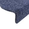 Self-adhesive Stair Mats 10 pcs Blue - Stylish and Safe