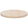 Solid Pine Wood Table Top Ø40x2.5 cm - Durable & Versatile