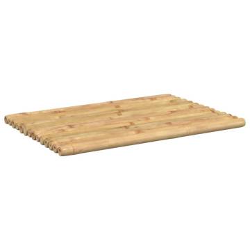 Bamboo Bath Mats 2 pcs - Natural Wellness for Your Bathroom