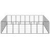 28-Panel Dog Playpen | Durable Powder-Coated Steel - HipoMarket