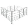 Galvanised Steel 4-Panel Sheep Pen - 183 x 183 cm