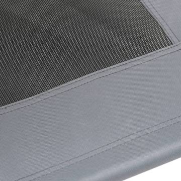 Dog Bed with Canopy - Anthracite Oxford Fabric & Steel