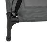 Dog Bed with Canopy - Anthracite Oxford Fabric & Steel