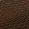 Brown & Black Balcony Screen - 300x80 cm Poly Rattan