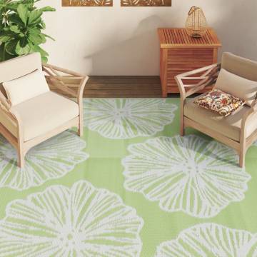 Outdoor Carpet Green 190x290 cm PP - Durable & Stylish