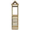 Play Tower with Rockwall - Eco-Friendly Pine Wood | HipoMarket