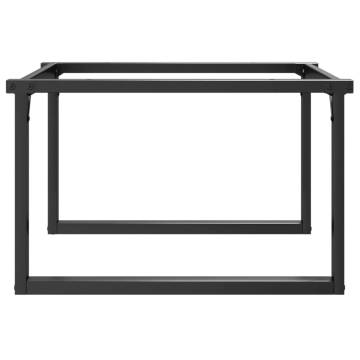 Coffee Table Legs O-Frame 70x60x43 cm - Durable Cast Iron