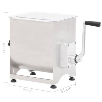 Meat Mixer with Gear Box - Durable Stainless Steel | HipoMarket