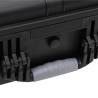 Wheeled Flight Case Black 63x50x23 cm - Durable Protection