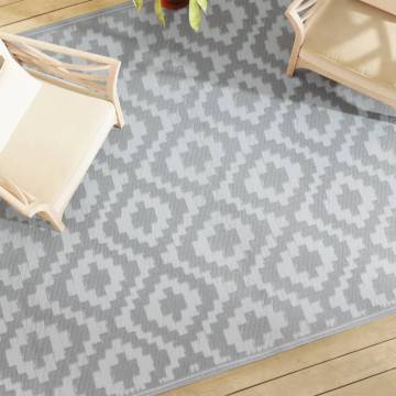 Trendy Outdoor Carpet Grey 190x290 cm PP for Your Spaces