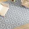 Outdoor Carpet Grey 190x290 cm PP Colour white and light grey Size 190 x 290 cm Quantity in Package 1 