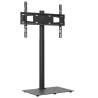 Corner TV Stand 1-Tier for 32-65 Inch - Stylish & Space-Saving