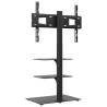 Corner TV Stand 3-Tiers for 32-65 Inch - Stylish & Functional