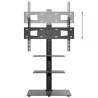 Corner TV Stand 3-Tiers for 32-65 Inch - Stylish & Functional