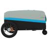 Bike Trailer Black and Blue | Durable 30 kg Iron Cargo