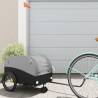 Bike Trailer Black & Grey - 30 kg Iron - Versatile & Durable