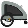 Pet Bike Trailer - Grey Oxford Fabric | Durable Iron Frame