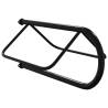 Wall Mounted Black Iron Saddle Rack | Hipomarket UK