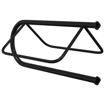 Wall Mounted Black Iron Saddle Rack | Hipomarket UK