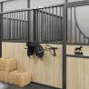 Foldable Saddle Rack Wall Mounted - Black Iron | HipoMarket