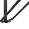 Foldable Saddle Rack Wall Mounted - Black Iron | HipoMarket