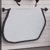 Saddle Pad Rack Black Iron | Durable Storage Solution