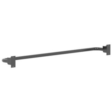 Saddle Pad Rack Black Iron | Durable Storage Solution