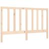 King Size Solid Wood Bed Frame with Headboard - Durable & Rustic