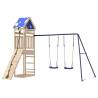 Outdoor Playset Solid Wood Pine - Backyard Fun for Kids