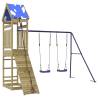 Outdoor Playset Impregnated Wood Pine - Fun for Kids