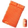 Self Inflating Camping Mattress with Pillows 2-Person Orange Colour orange Quantity in Package 1 Model 2 person 